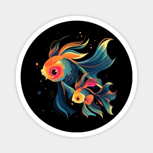 Goldfish Mothers Day Magnet